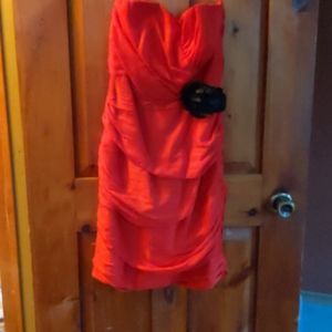 Ladies strapless dress